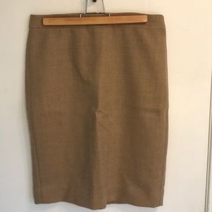 J. Crew No. 2 Pencil skirt, camel